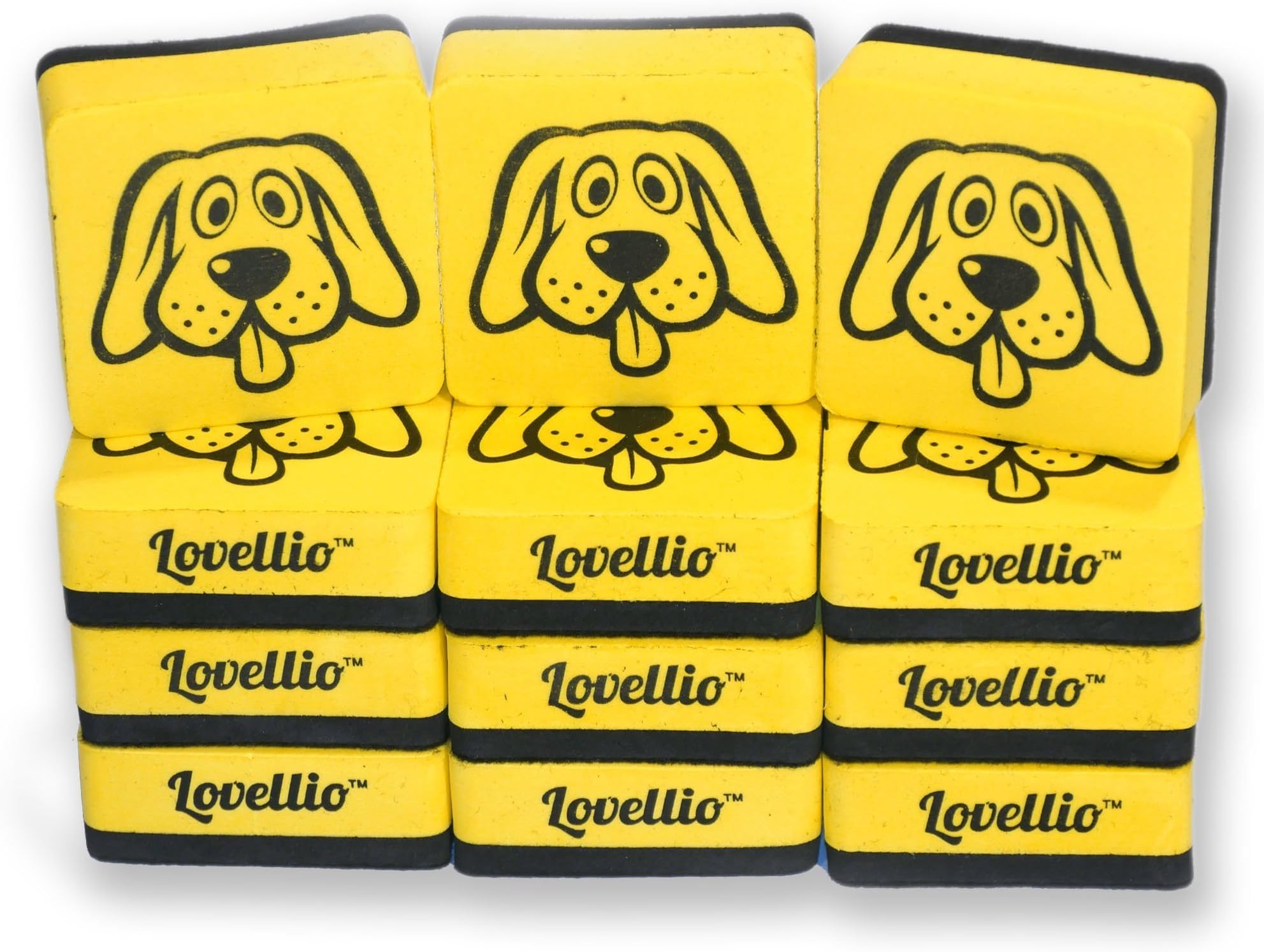 The Cutest Magnetic Whiteboard Dry Eraser Set Ever - by Lovellio : Two Different Prints To Choose From, Loyal Dog & Adorable Cat