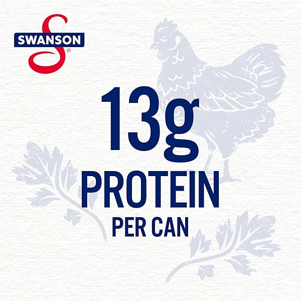 SWANSON CHICKEN & DUMPLINGS MADE WITH WHITE & DARK CHICKEN MEAT, 10.5 OUNCE CAN