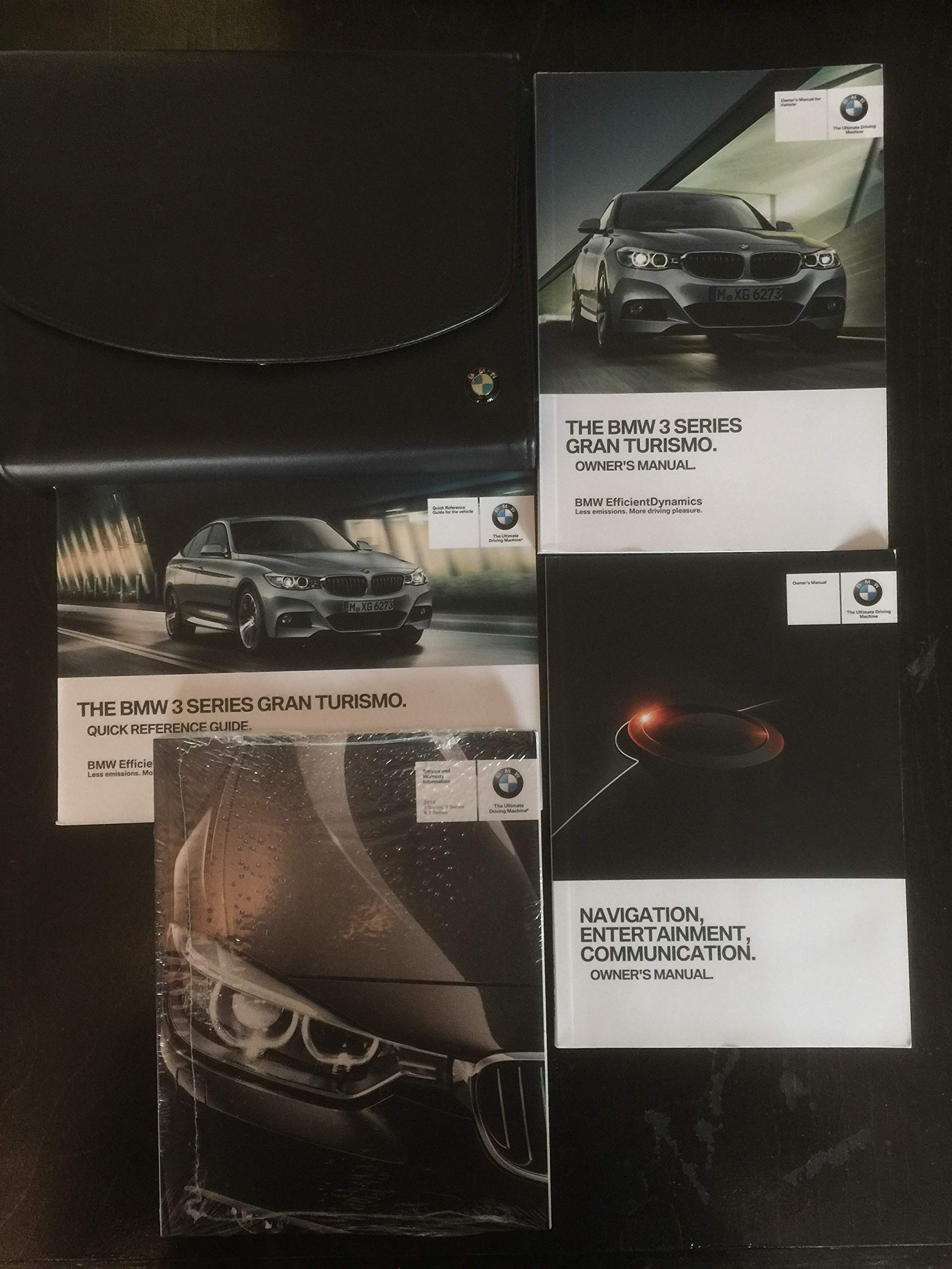 2014 BMW 3 Series Gran Turismo 328i / 335i / xDrive Owners Manual Guide  Book Paperback – 2014