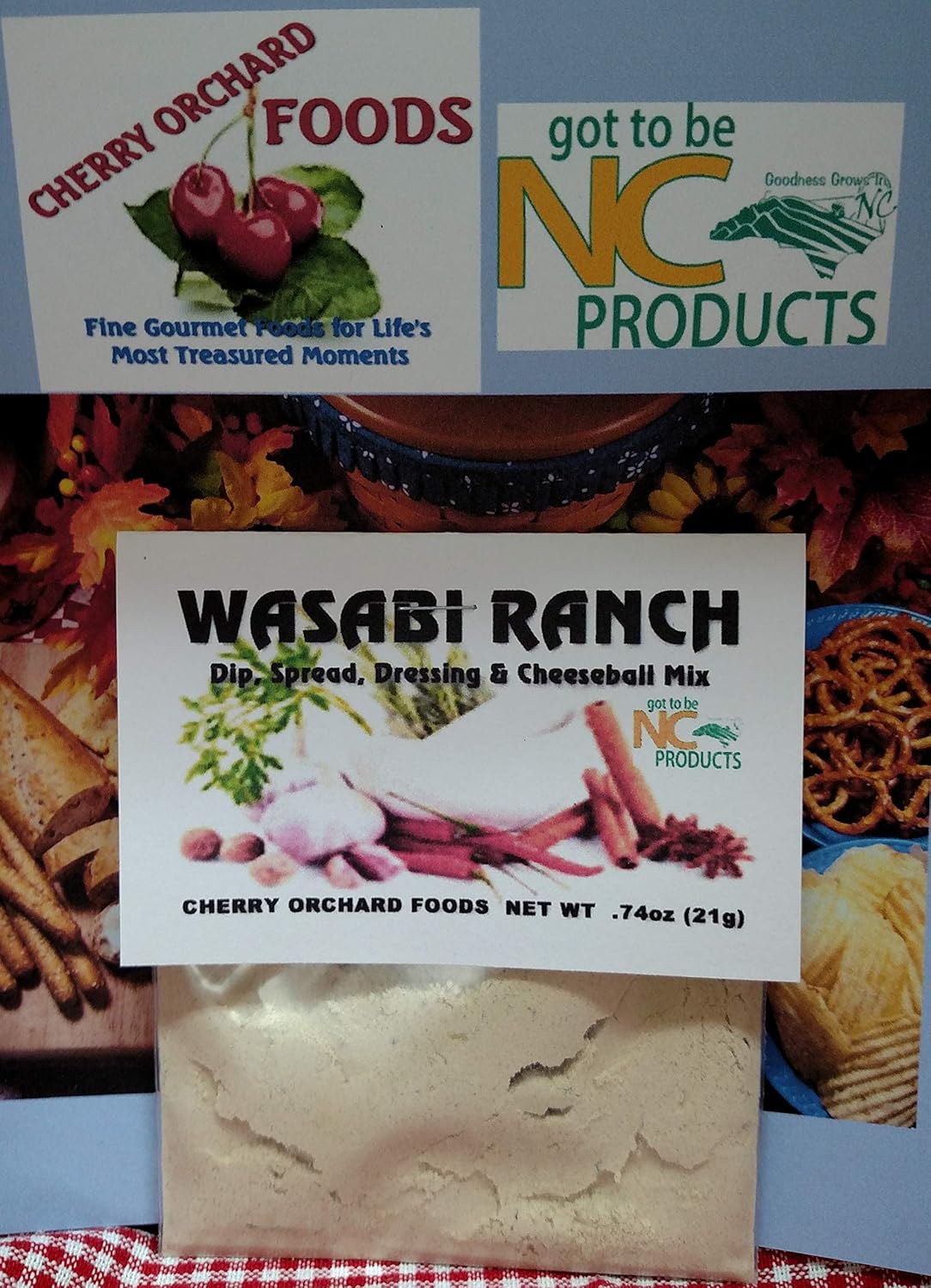 Wasabi Ranch Dip Mix