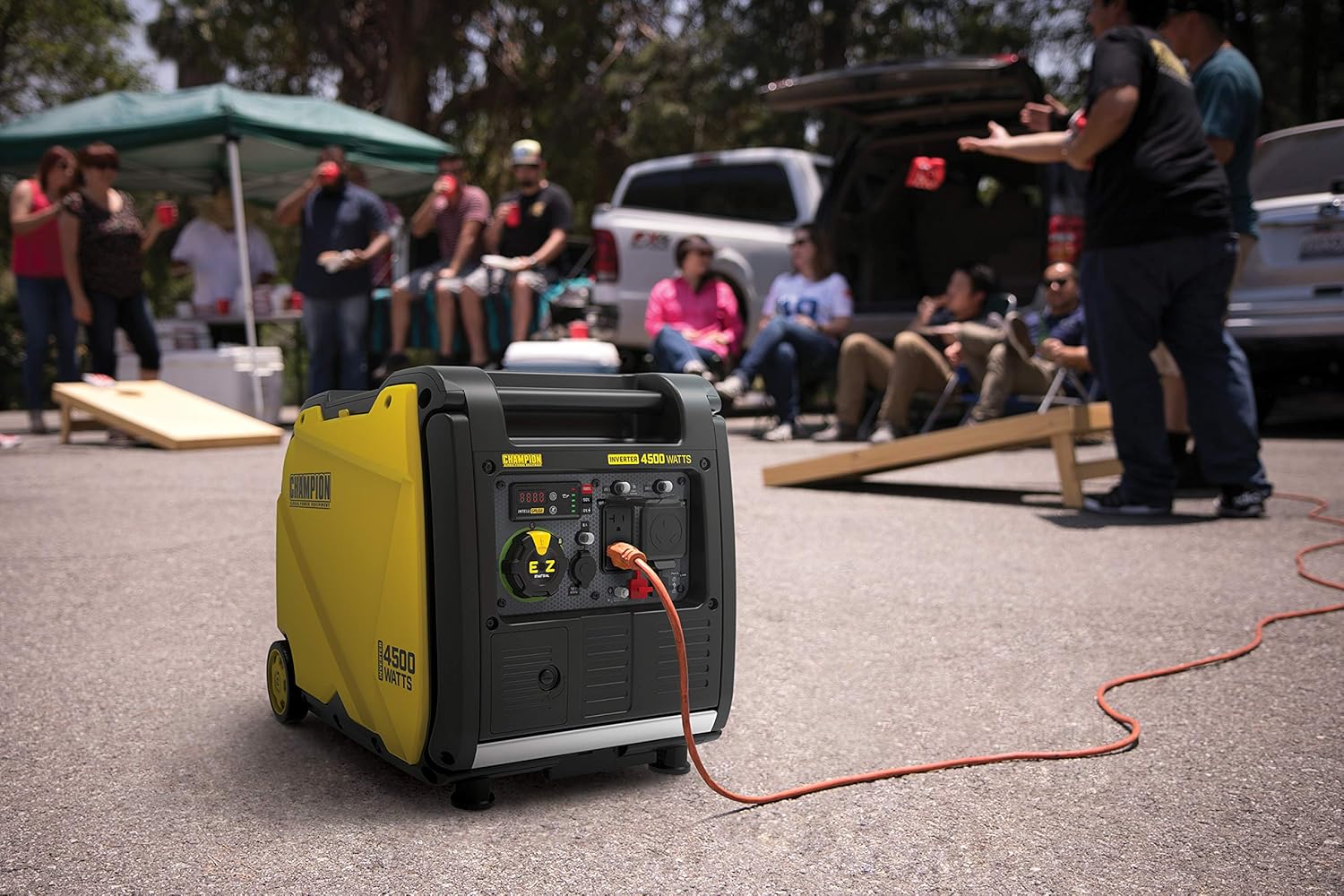 Champion Power Equipment 200986 4500-Watt Portable Inverter Generator, RV Ready : Garden & Outdoor