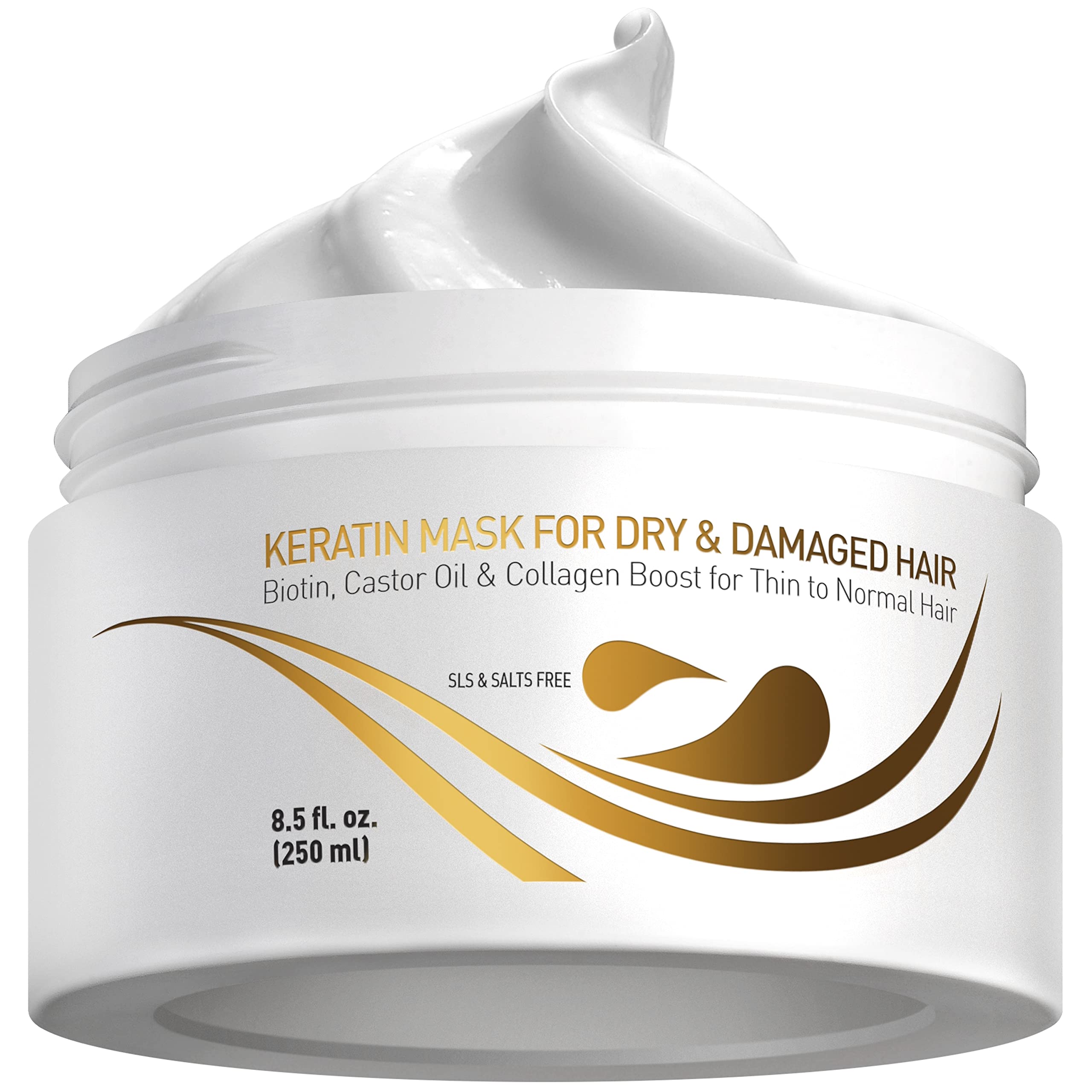 Vitamins Keratin Hair Mask Deep Conditioner Biotin Collagen Protein