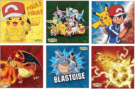 Amazon ポケモンスタイルキャラクター Zoogパズル 6個パック 合計96ピース アソート2 ジグソーパズル おもちゃ Amazon ポケモンスタイルキャラクター Zoogパズル 6個パック 合計96ピース アソート2 ジグソーパズル おもちゃ