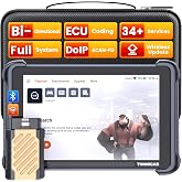 THINKCAR Bidirectional Scan Tool THINKSCAN 689BT OBD2 Scanner for Car | All System Diagnostic Tool, 3000+ Active Tests, ECU Coding, 34 Services, FCA Autoauth, CANFD and DoIP, Wireless Updat