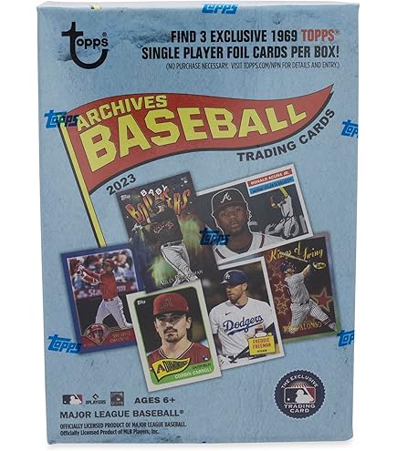 Amazon.com: 2023 Topps Archives MLB Baseball HOBBY box (24