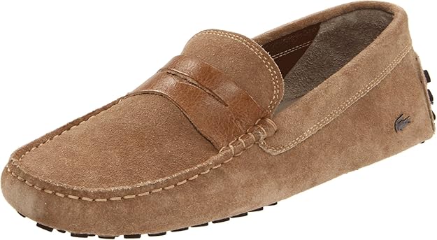 lacoste canvas loafers