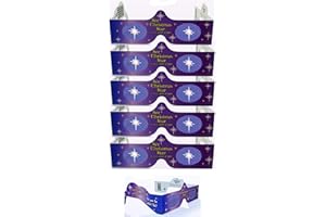TRUSTY 3D CHRISTMAS 3D Christmas Glasses - 5 Pack - Turn Holiday Lights Into Magical Images. See Stars for A Fun Christmas Experience.Our USA Made Holiday Specs are Perfect for Festivities!