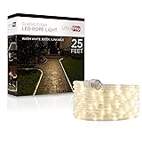UltraPro LED Rope Lights, 25ft Classic Clear