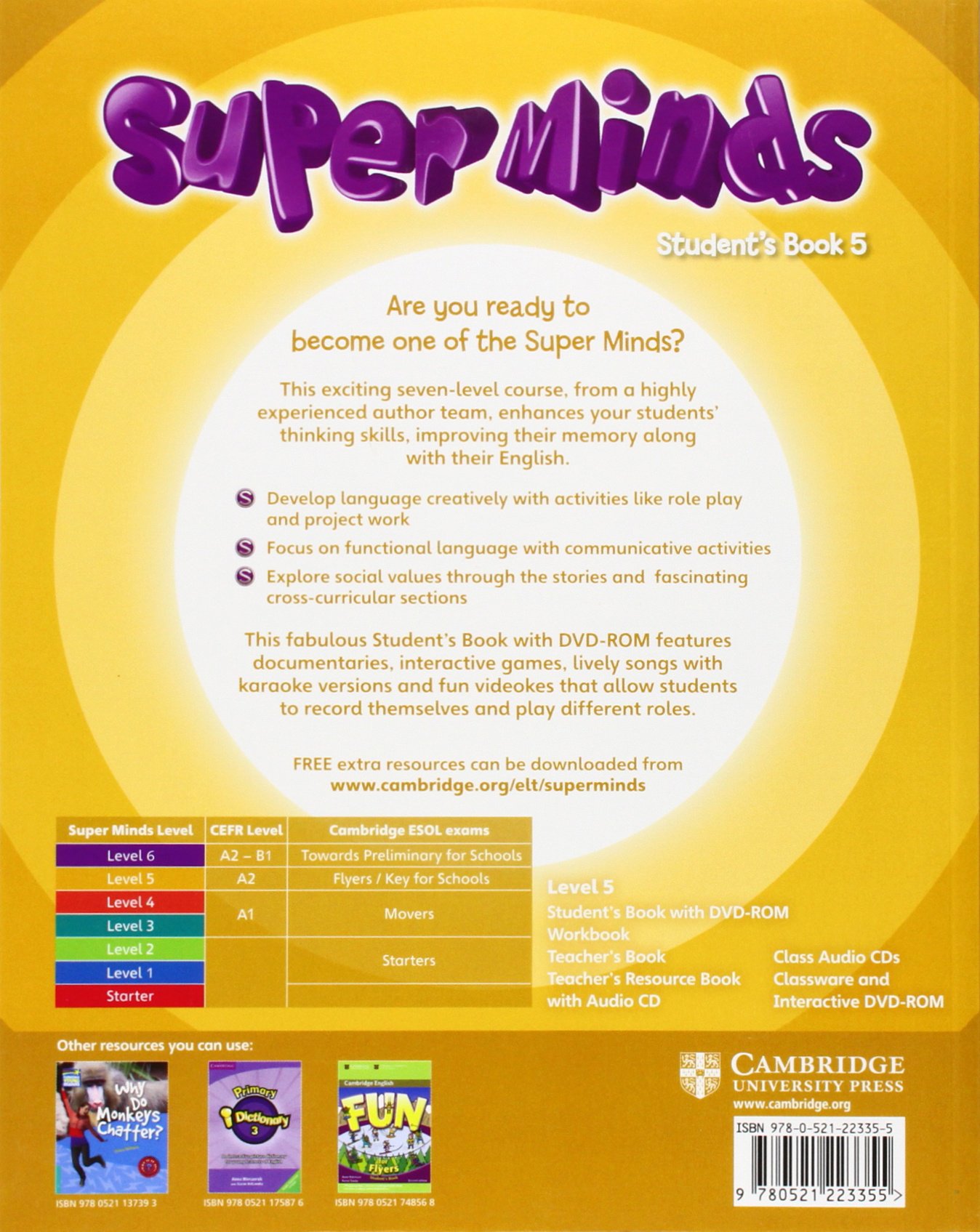 Super minds level 5 class cds 4