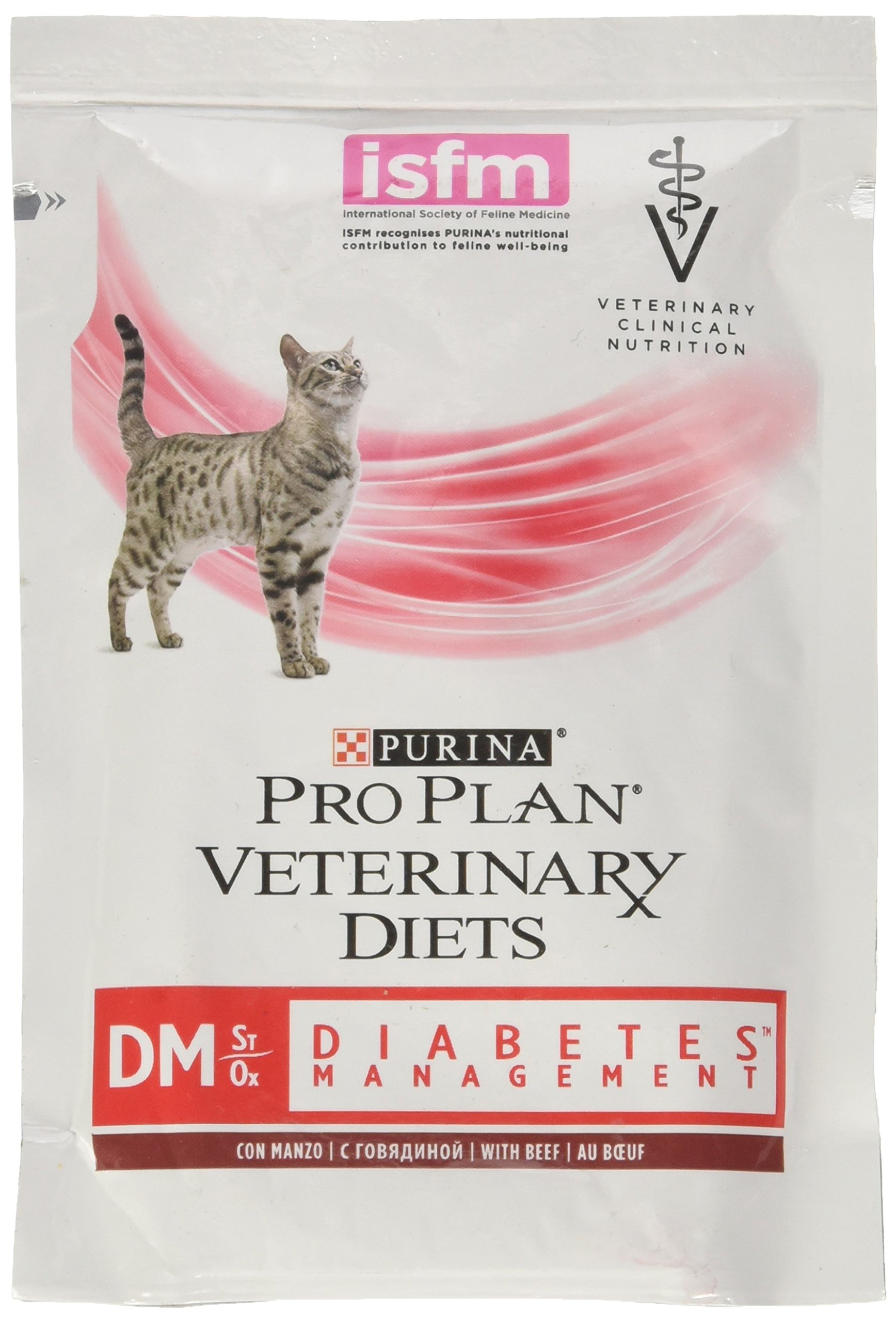 PRO PLAN VETERINARY DIETS DM Diabetes Management Wet Cat Food Chicken 10x85g