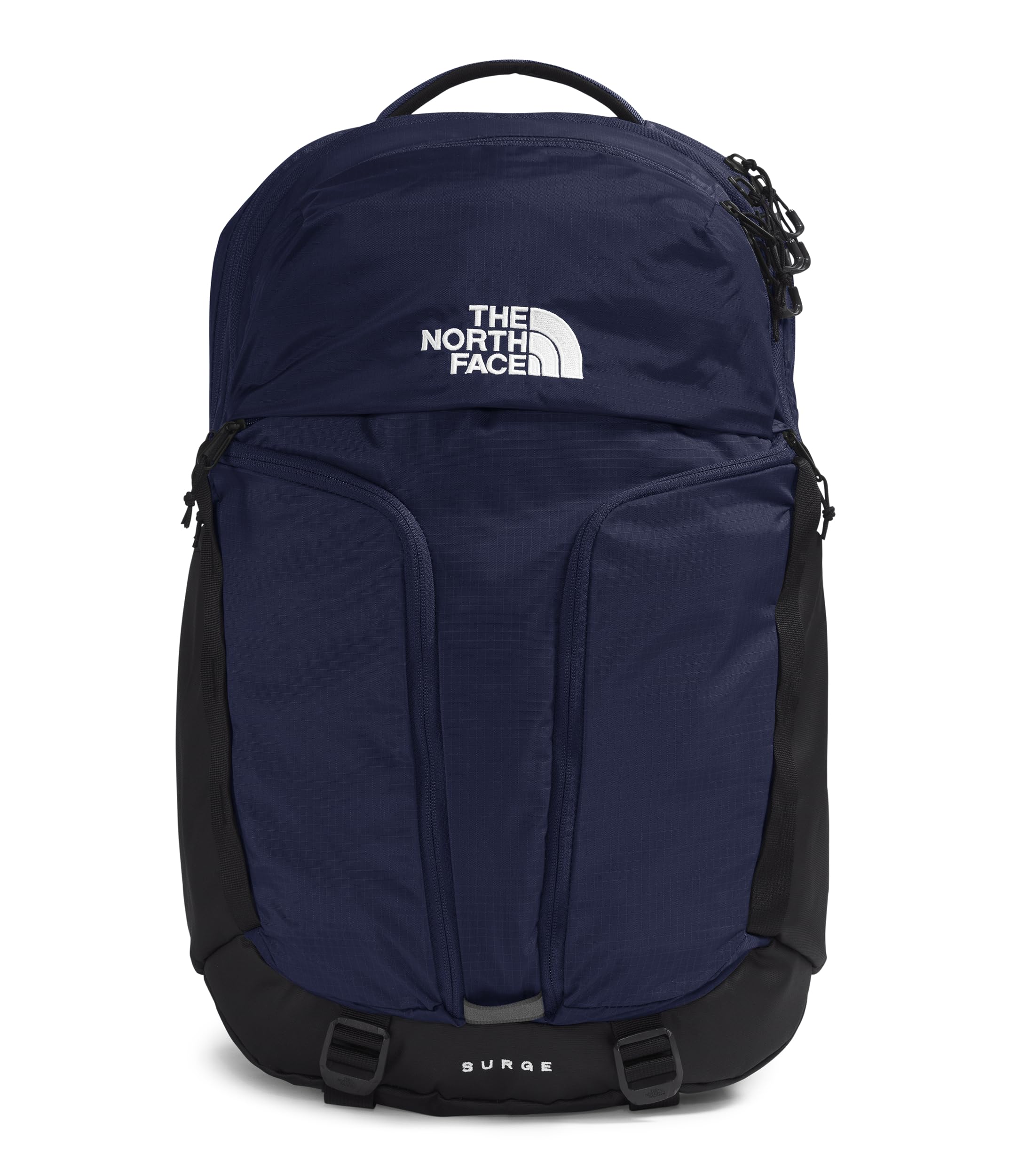 The North Face Surge Commuter Laptop Backpack | Daypack with Water Repellent Finish, 16" Laptop Sleeve, Reflective Details, TNF Navy/TNF Black-NPF, One Size Image