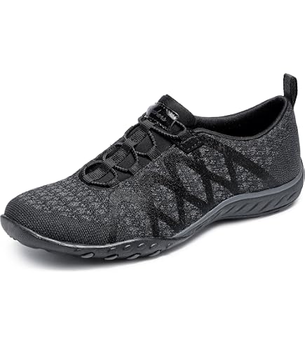 Amazon.com | Skechers Women's Breathe Easy - Knitty Waves Hands