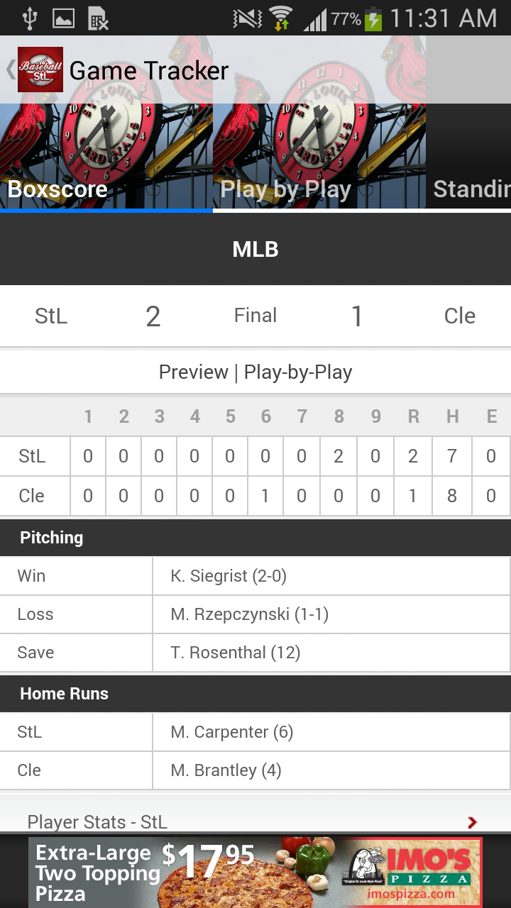 BaseballStL St. Louis for Android