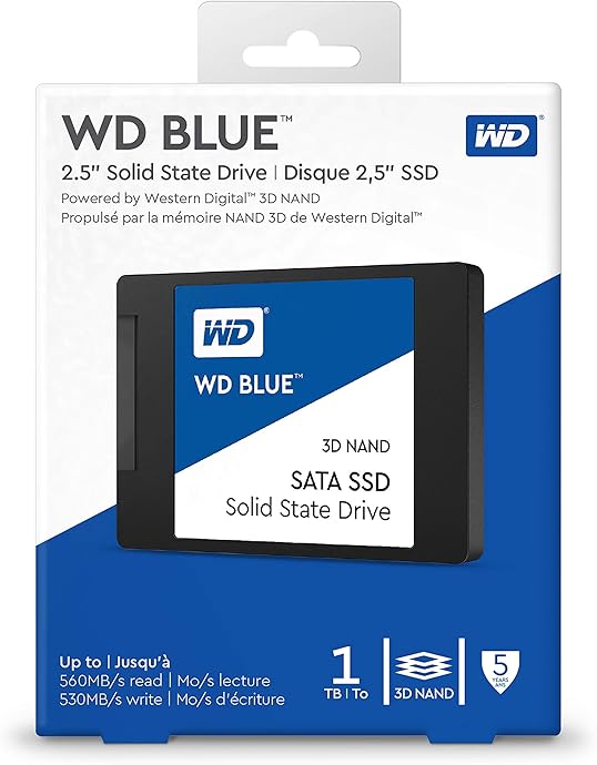 WD 西部数据 3D版 NAND M.2接口 1TB 蓝标 SSD 固态硬盘 2.3折.99 海淘转运到手约￥626