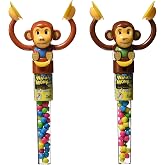 Kidsmania Candy Filled Wacky Monkeys 12 Count Box