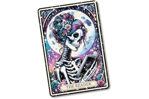 APPALACHIAN ARTISANS Clear Back Cover Insert for Kindle, The Reader Tarot Card, Bookish Card Insert for E Reader, Kindle Decor, Booktok Sticker Case Insert, Book Gifts for Women (Kindle Colorsoft)