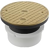 PROFLO PF42807 5-3/4" Brass Cover with 4" Cleanout - N/A
