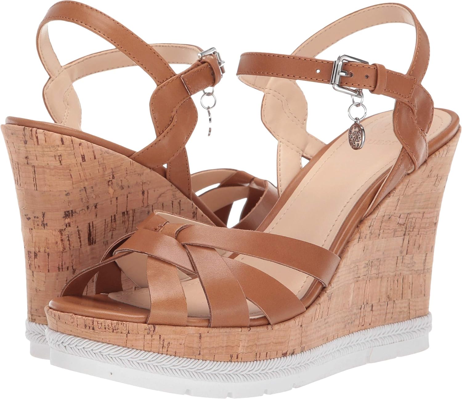 g by guess danna platform wedge sandals