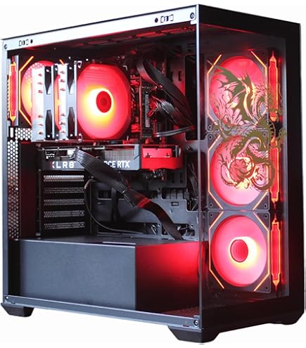 Amazon.com: Computer Gaming Desktop PC Geforce RTX 4060 AMD
