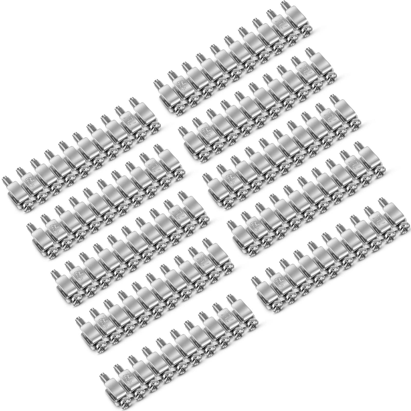 Photo 1 of Zonon 10 Pcs FBI-10-6 Fixed Bridge Jumper 10 Pole Terminal Block Jumper Insert Pull Bridging Matching for Din Rail Terminal Block Matching UK2.5B UK5N