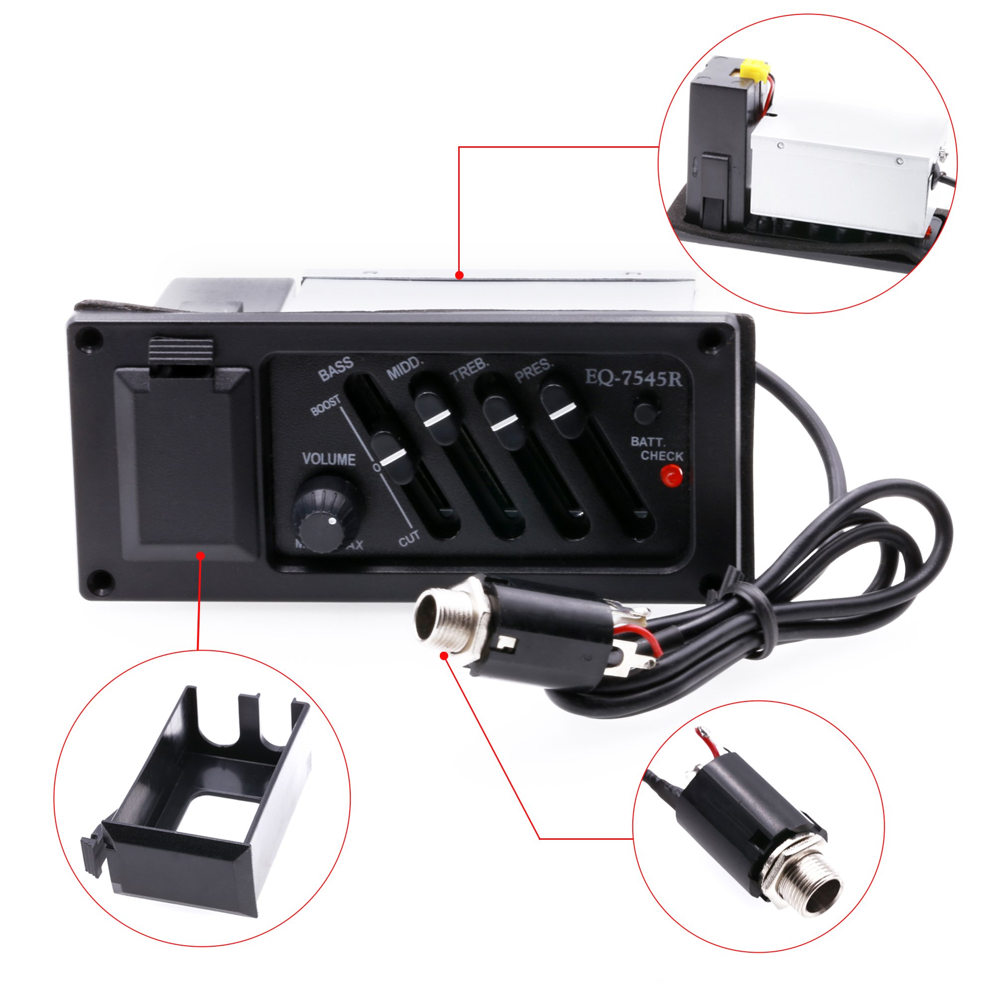 Guitar EQ7545R 4Band EQ...B01JUCJGTE