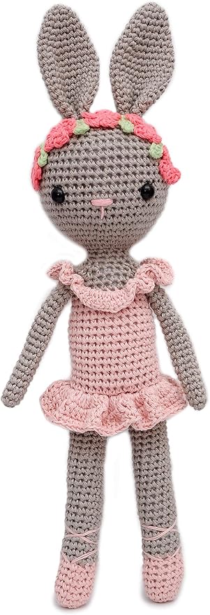 muñeca bailarina a crochet