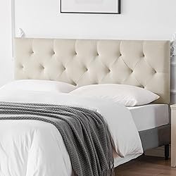 Howjoe Linen Upholstered Headboard Full
