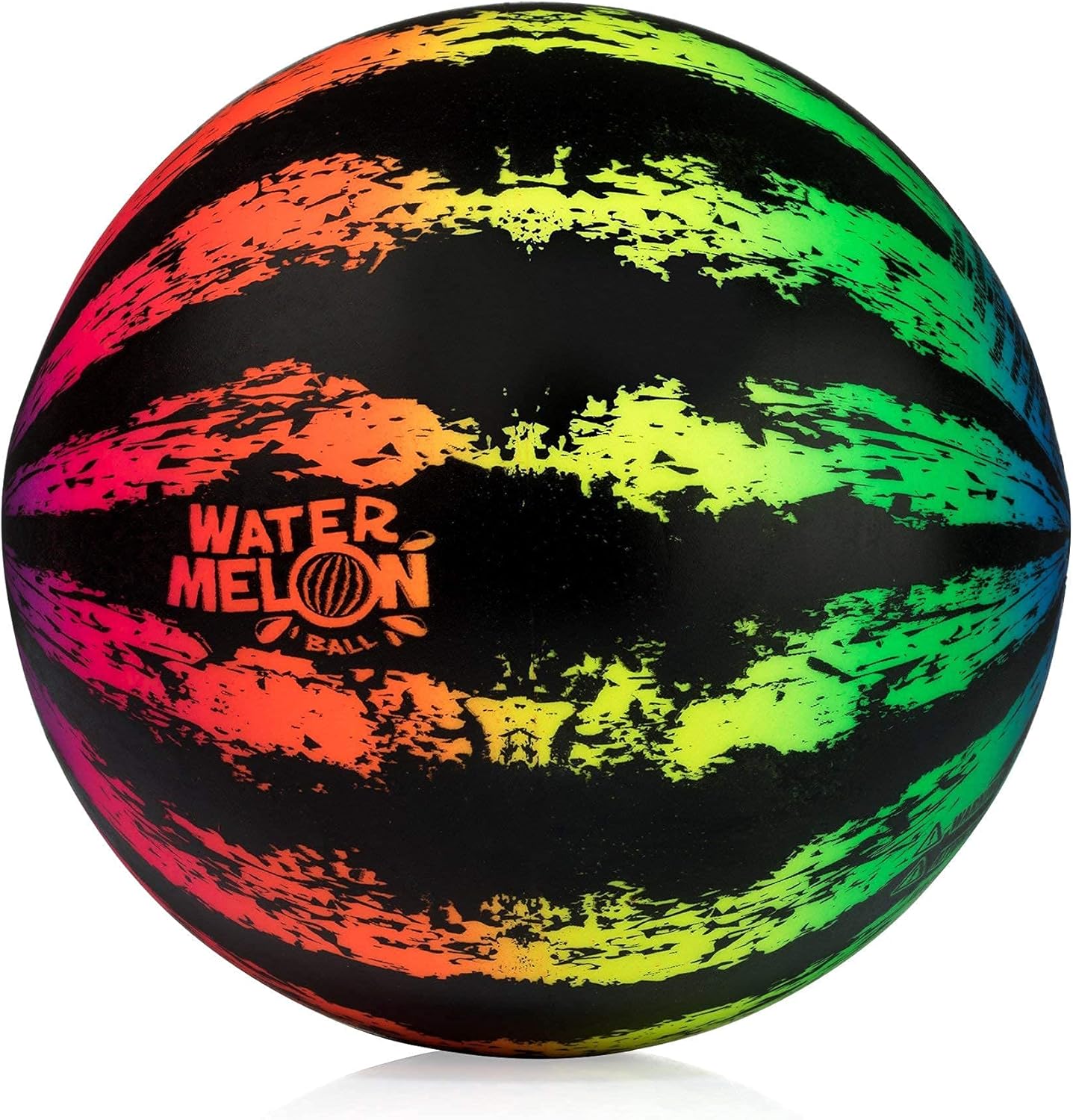 Watermelon Ball JR Underwater Pool Toy | Pool Ball for Under Water Passing, Dribbling, Diving and Pool Games for Teens, Kids, or Adults | 6.5in. Ball Fills with Water: Toys & Games