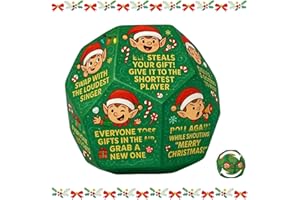 POYIPI Christmas Santa Swap Gift Exchange Dice, 2025 New Christmas Party Gift Exchange Dice Games, Hilarious Christmas Stocking Stuffers Gift Exchange Dice