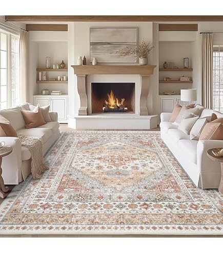Amazon.com: SUABO Christmas Area Rug, Bells Non Slip Area Rug