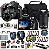 Nikon D3500 DSLR Camera with 18-55mm and 70-300mm