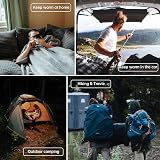 BISINNA XXL Sleeping Bag for Big and Tall Adults 3-4 Season Large Wide 230x100cm view 6