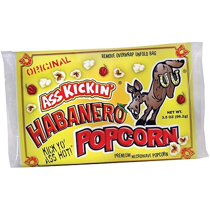 Ass buen equipo AK 760 Habanero Palomitas de maíz para microondas ...
