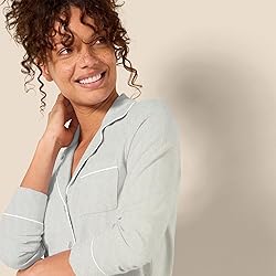 Amazon Essentials Women's Cotton Modal Long-Sleeve