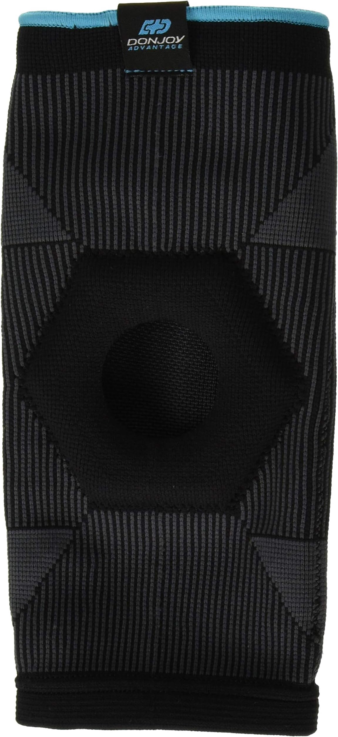 DonJoy DA161KS02-BLK-S Deluxe Elastic Knee for Sprain, Strain, Swelling, Soreness, Arthritis, Knee Cap Support, Black, Small fits 13" to 14"