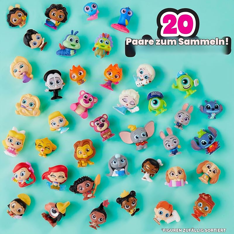 Disney Doorables „Remember When“ Sammelfiguren Serie 13, 4 Figuren, Multi Peek, für Kinder ab 5 Jahren, Disneyfans