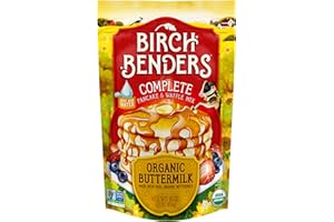 Birch Benders Buttermilk Pancake & Waffle Mix, 16 Ounce Bag
