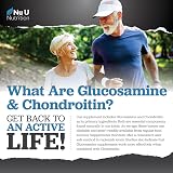 Nu U Nutrition Glucosamine Chondroitin High Strength 180 Caps UK Made view 7
