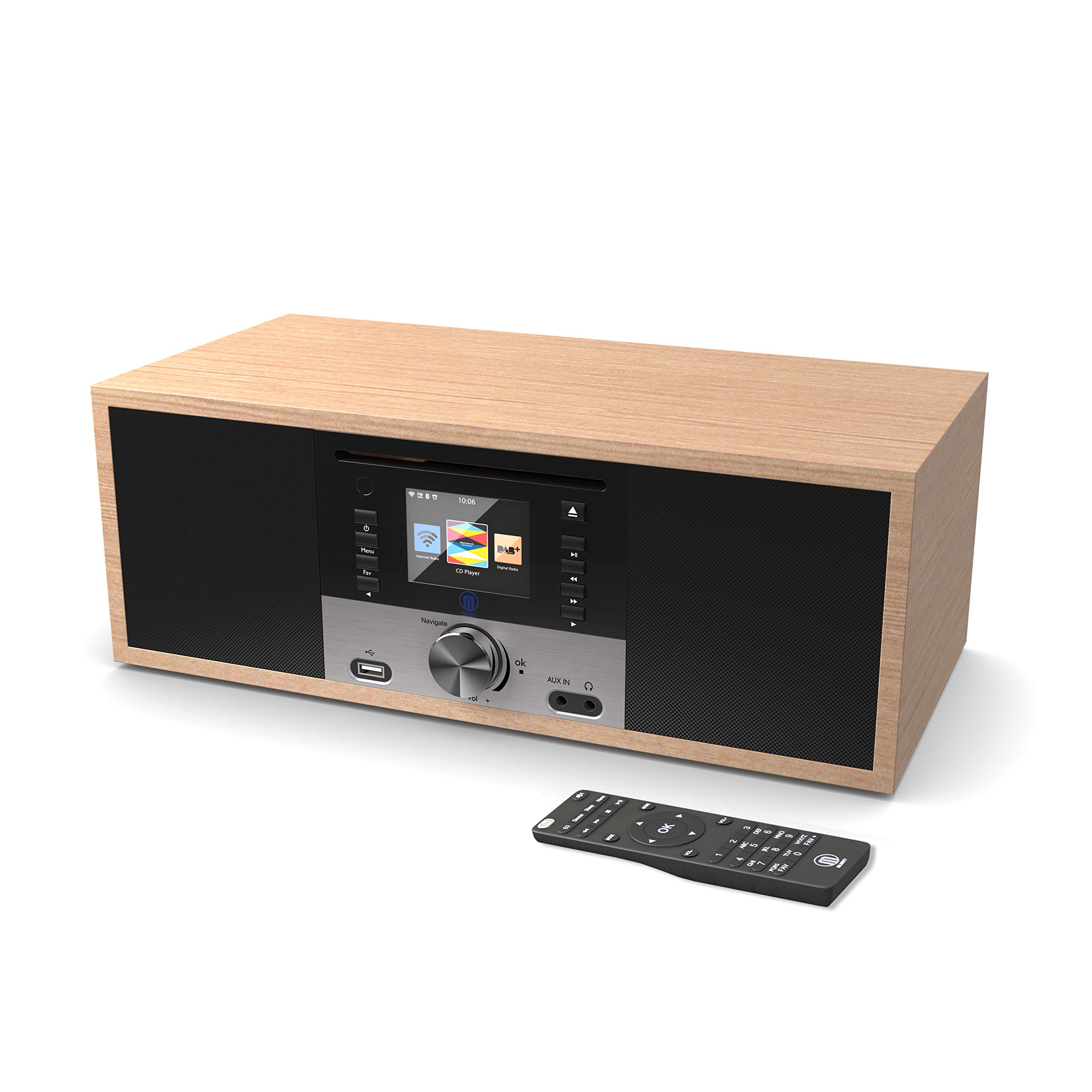 Majority King's Digital DAB/DAB+/FM and Radio WiFi, CD Player