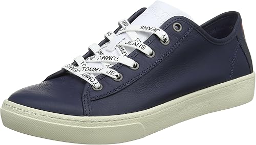 tommy jeans light leather low