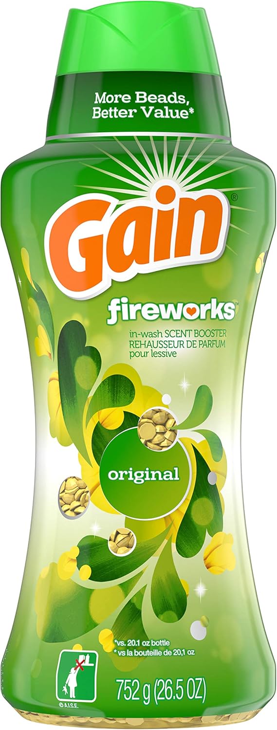 Gain Fireworks in-wash Scent Booster Beads, Original, 26.5 Ounce