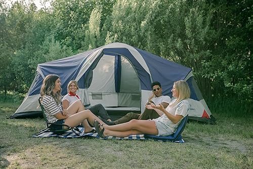 Stansport Go Anywhere Chair Polyester Portable Reclining Seat in