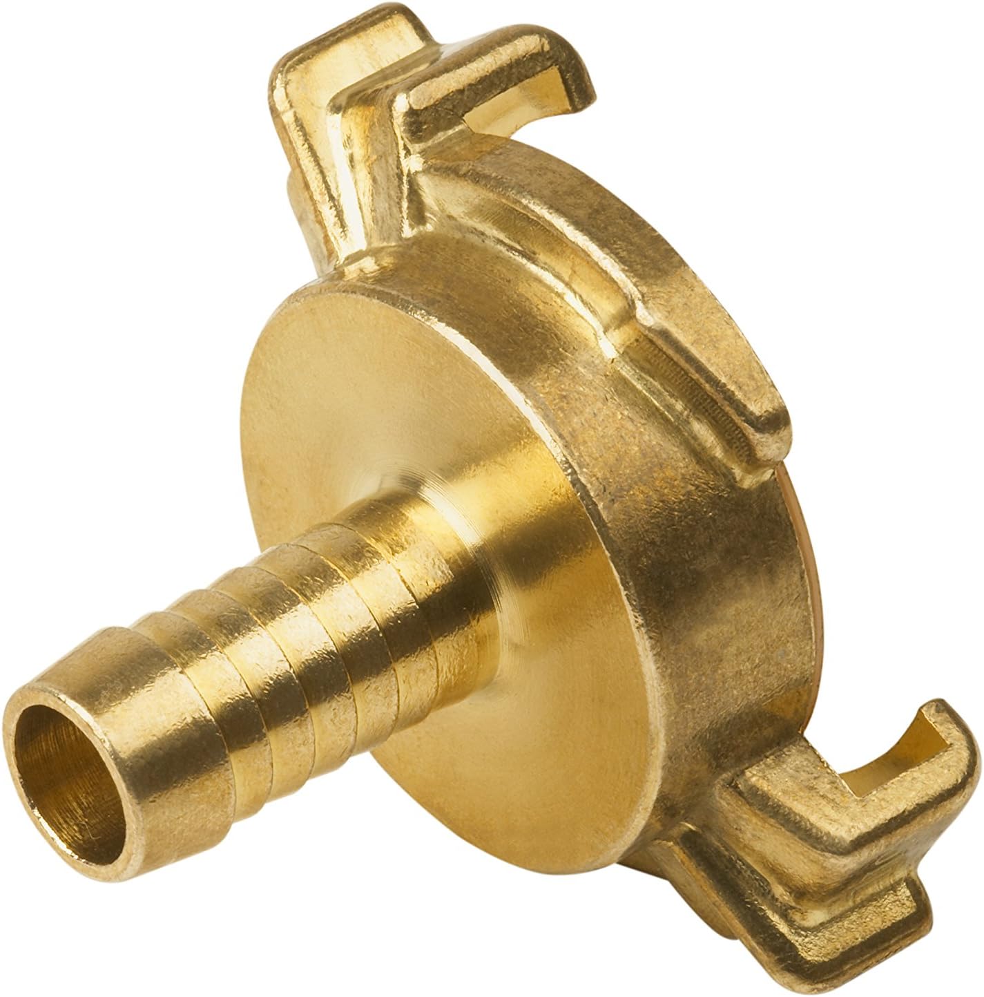 Meister Quick Coupling Hose Piece for 12.7 mm (1/2 Inch) Hoses, Brass, Suitable for Drinking Water Tested Quality