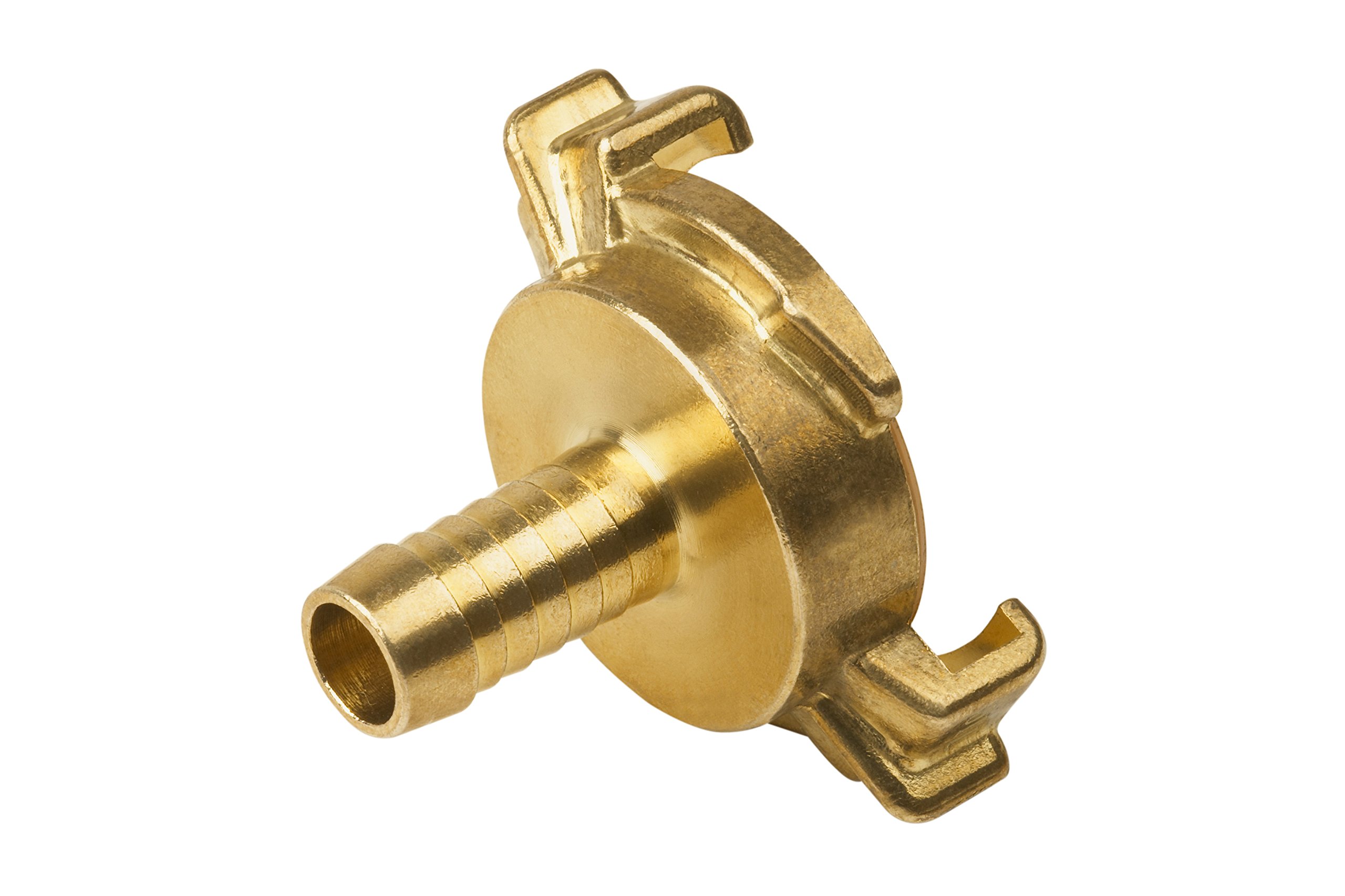 Meister Quick Coupling Hose Piece for 12.7 mm (1/2 Inch) Hoses, Brass, Suitable for Drinking Water, Tested Quality, Hose Connector, Plug-In Coupling, Hose Coupling, 9925300