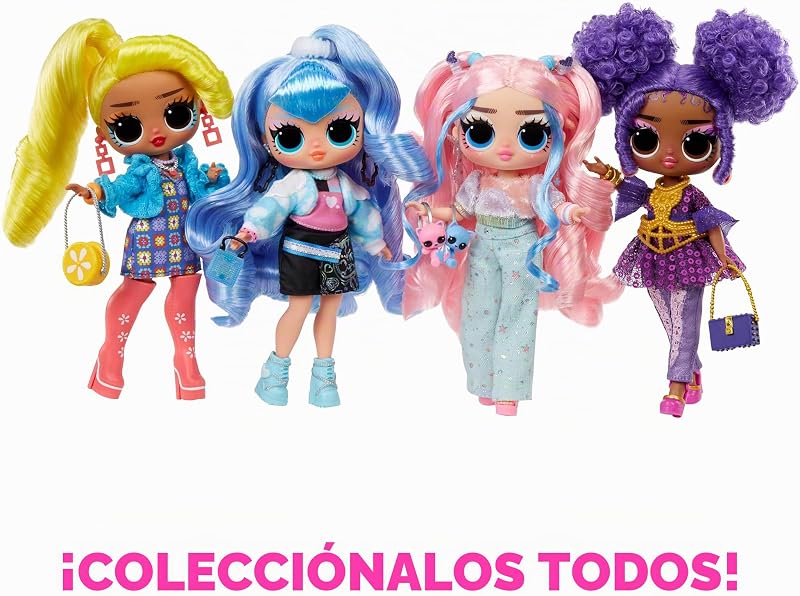 Tweens - Muñeca de Moda Hana Groove - con Más de 10 Sorpresas y Fabulosos Accesorios - para Niños +4 Años