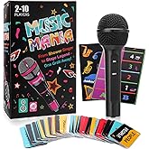 Mity rain Music Party Games - Fast-Paced Music Trivia Card Games for 2-10 Players | Fun Family Games & Adult Card Games with Lyrics ChallengePerfect for Game Night & Music Lovers!