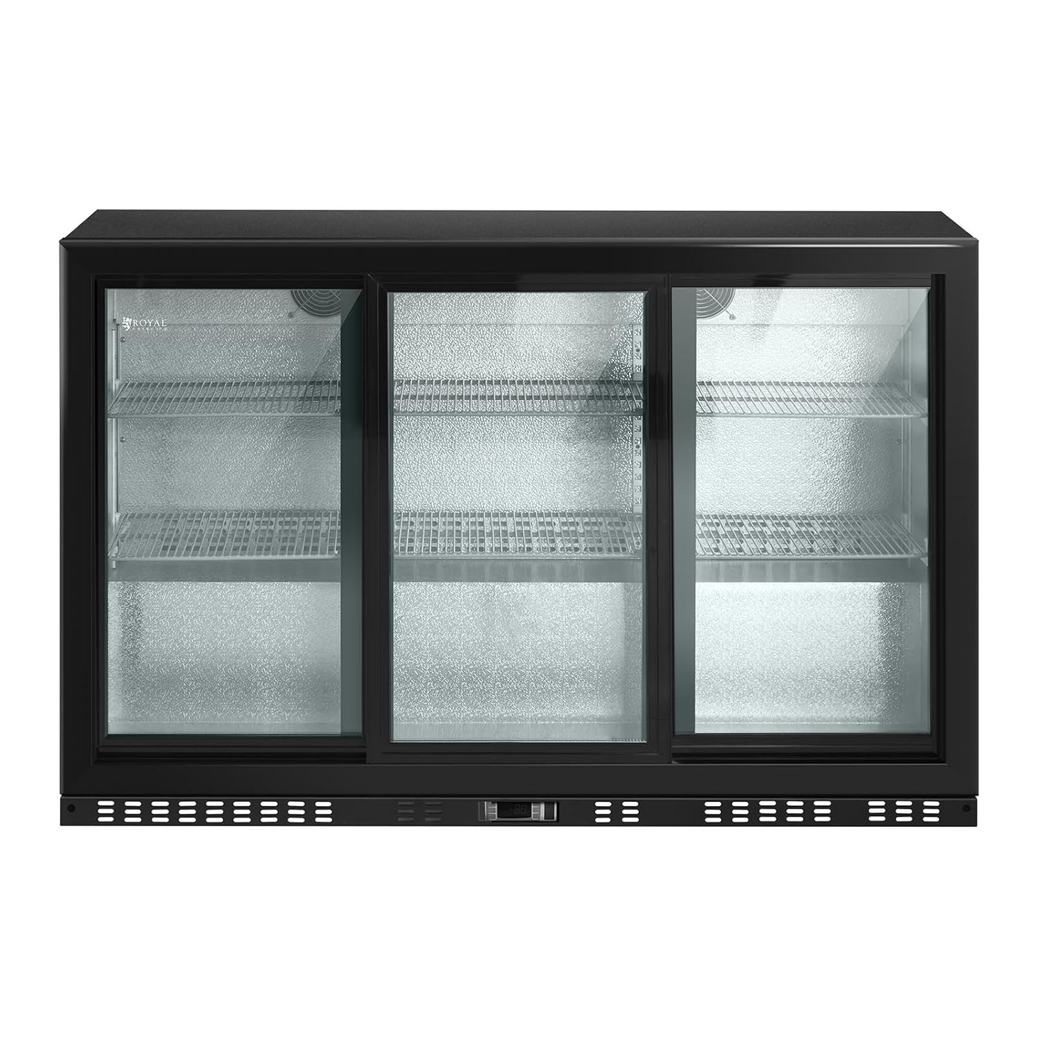 Royal Catering Nevera Expositora De Bebidas RCGK-B208-2 (208 L ...