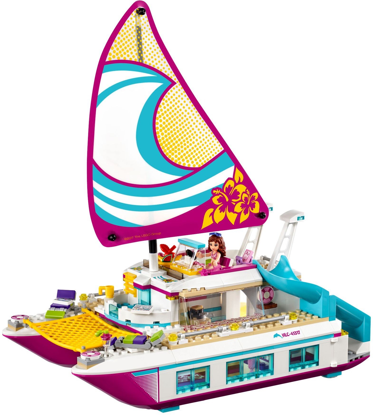 LEGO UK 41317 Sunshine Catamaran Construction Toy