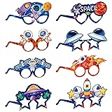 Ferraycle Space Party Favors Space Paper Glasses