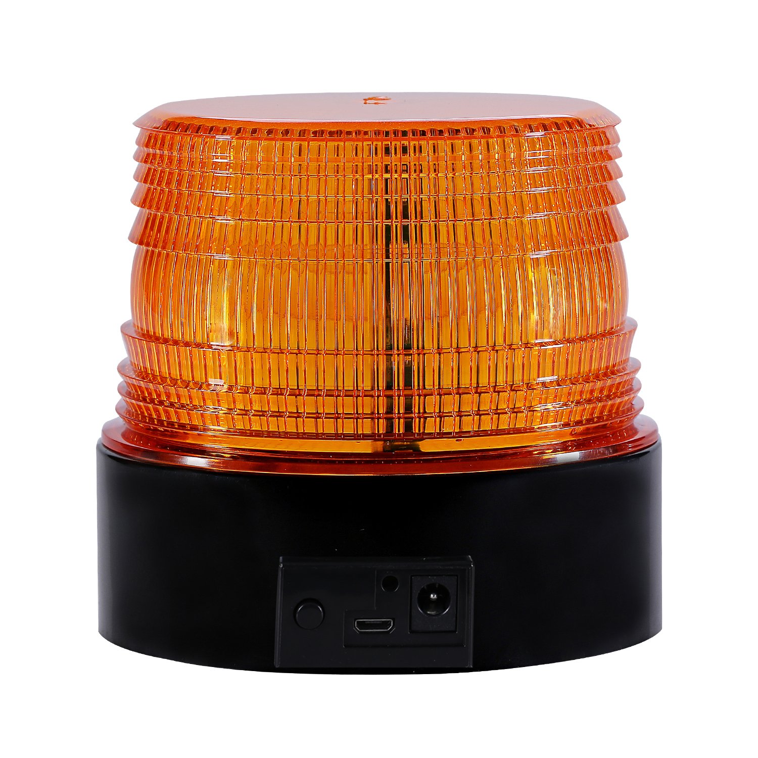 LED Warning Light Flashing Lights Wireless 12V Strobe Beacon Amber Police Lights Emergency Vehicle Safety Light CE for Trucks Vehicle Forklift with Magnetic
